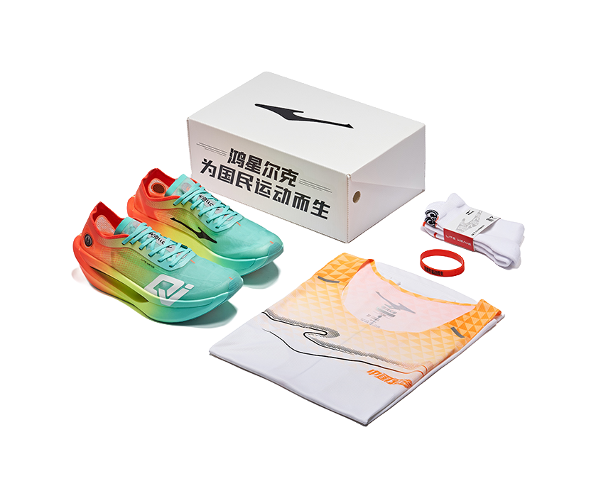 Erke Cushioning Wear Resistant Rebound Low Top Running Shoes Men's 