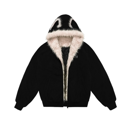 FDR Puffer Jackets Unisex Fur Collar Moderate  VJSNEAKER