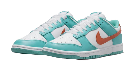 Nike Dunk Low Miami Dolphins  vjsneaker.com