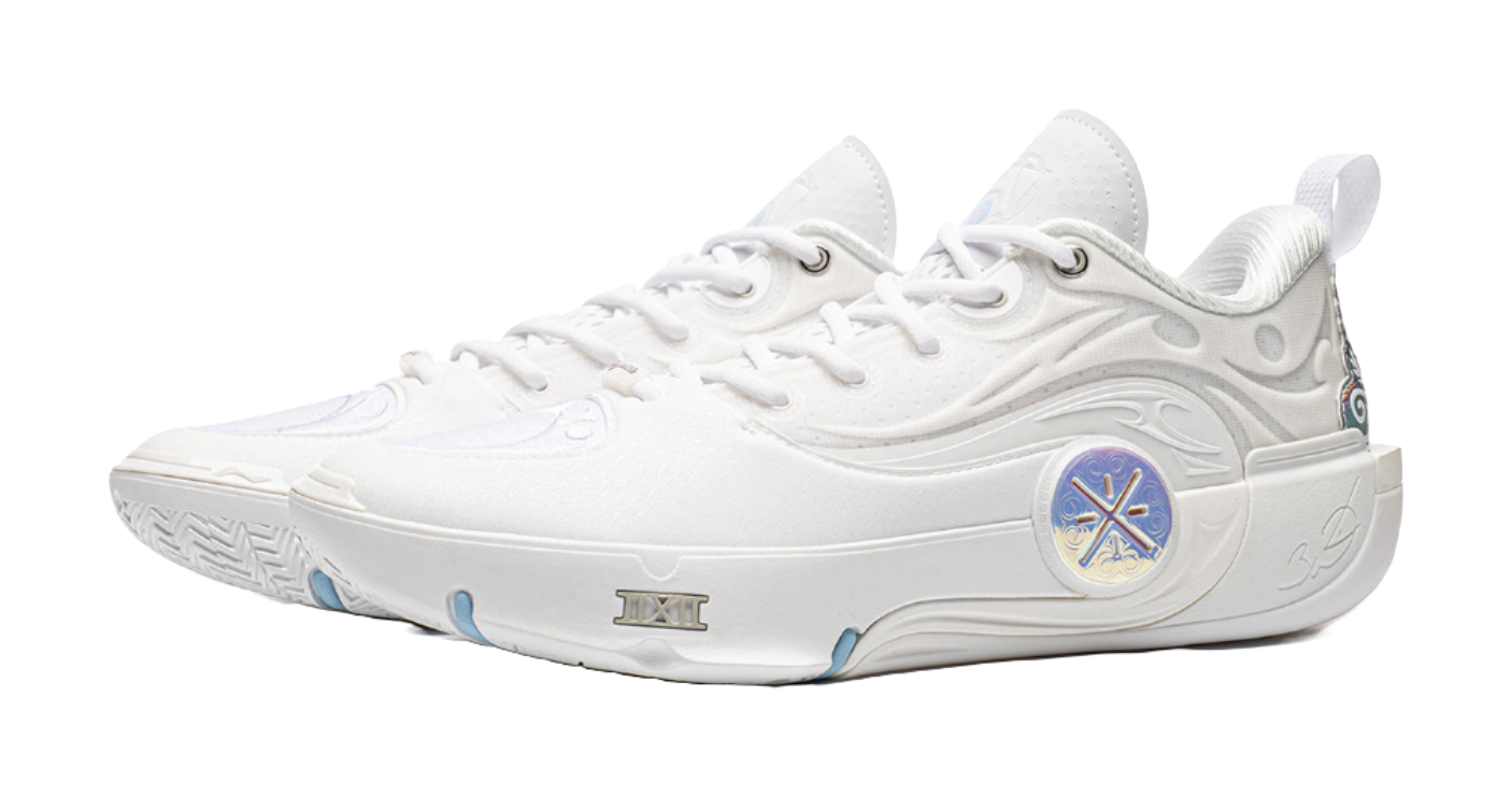 Li-Ning Way of Wade 12 (WOW12) "305" ABAV085-28 - Basketball Shoes Unisex White Blue  vjsneaker.com