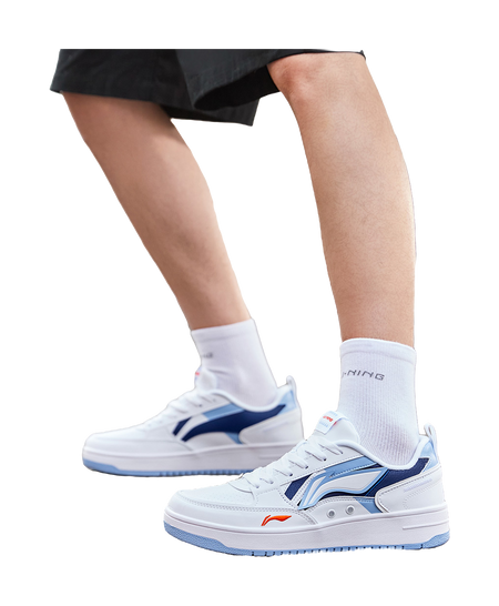 Li Ning Sea And Sichuan Slip Resistant Cushioning Abrasion Resistant Lightweight Low top Skateboard Shoes Mens  VJSNEAKER