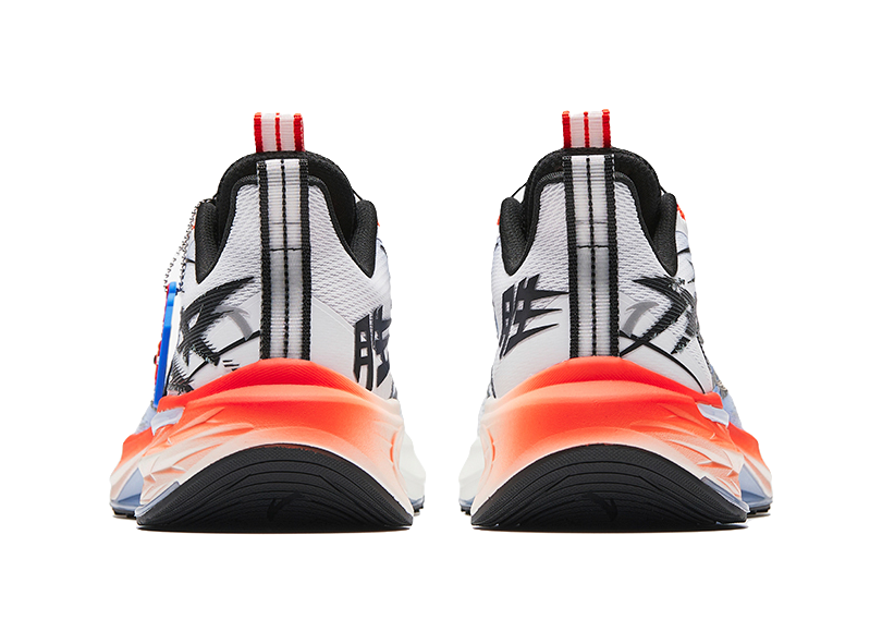 Antakids Lurid Wave Rebound Breathable Lightweight Cushioning Low Top Kids' Running Shoes 