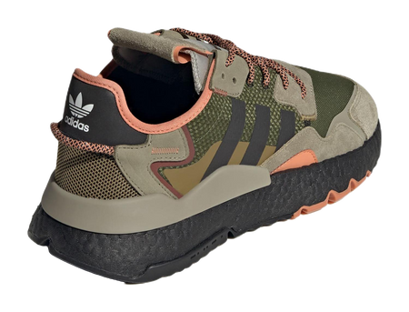 Adidas Nite Jogger Brown Dark Green  vjsneaker.com