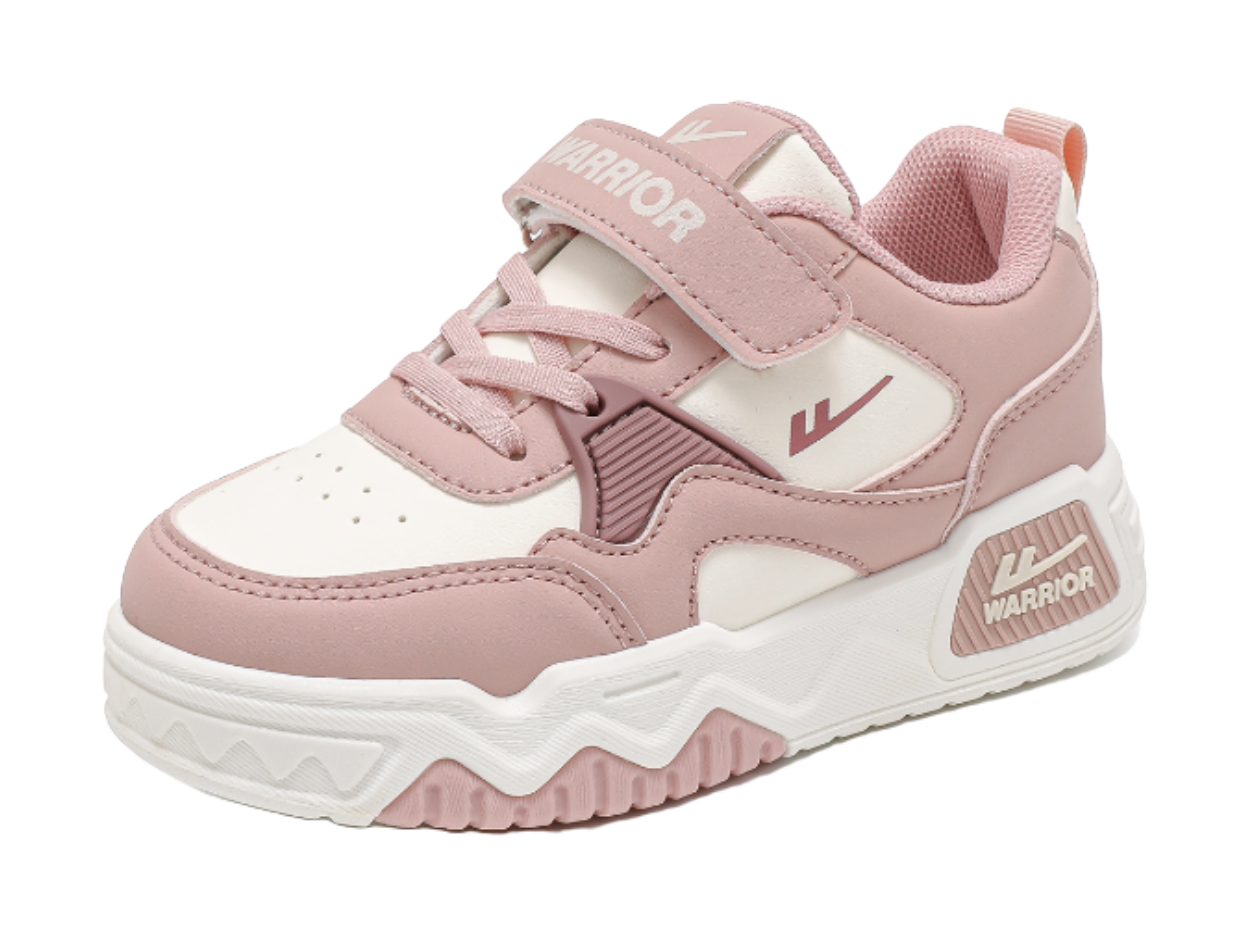 Warrior Boys Athletic Shoes Breathable Lightweight Cushioning Low top Girl Skateboard Shoes Kids  VJSNEAKER