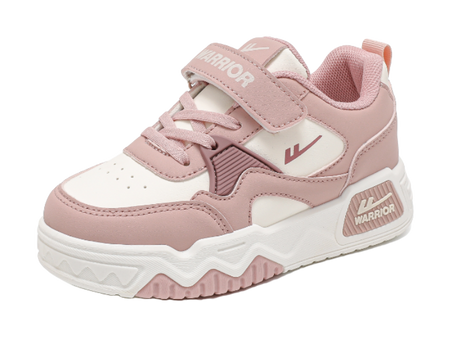 Warrior Boys Athletic Shoes Breathable Lightweight Cushioning Low top Girl Skateboard Shoes Kids  VJSNEAKER