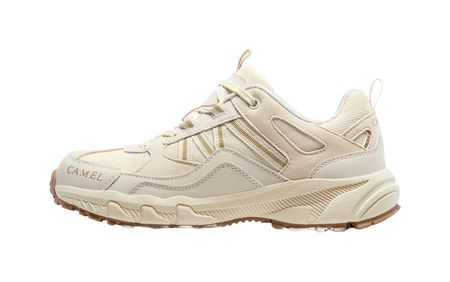CAMEL Plate Dragon 1.0 Grip Low top Outdoor Shoes Womens Beige  vjsneaker.com