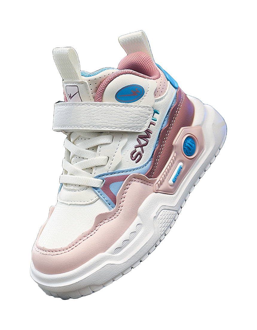 Binary Slip Resistant, Abrasion Resistant, Rebound, Lightweight Cushioning Casual Shoes Kids  VJSNEAKER