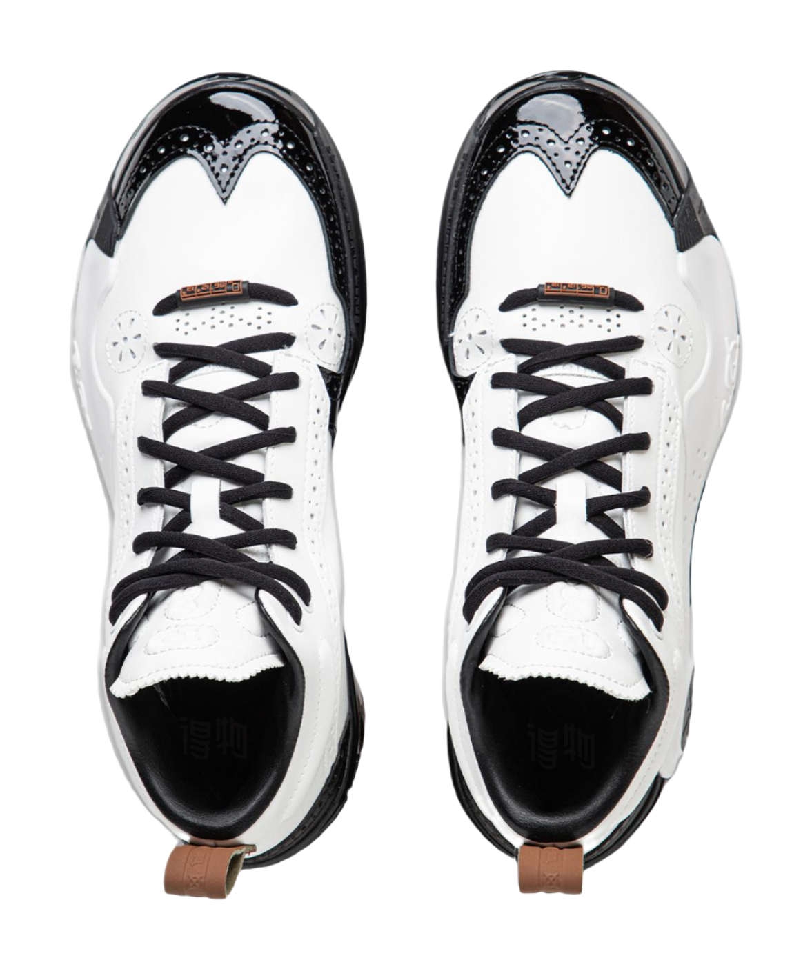 LiNing WOW 10 Gentleman Mid top Basketball Shoes Mens Black White  VJSNEAKER