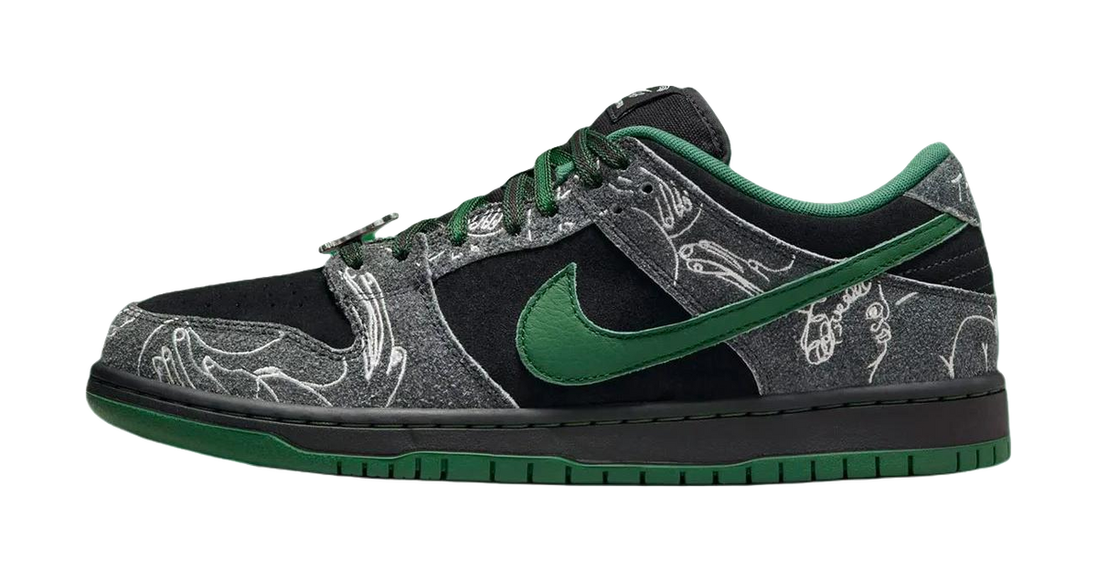 There Skateboards X Nike SB Dunk Low  vjsneaker.com