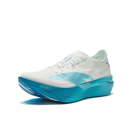 Anta C202 G9 2 "Cloud Sea" 112615573-4 - Marathon Racing Shoe Men White Blue Silver