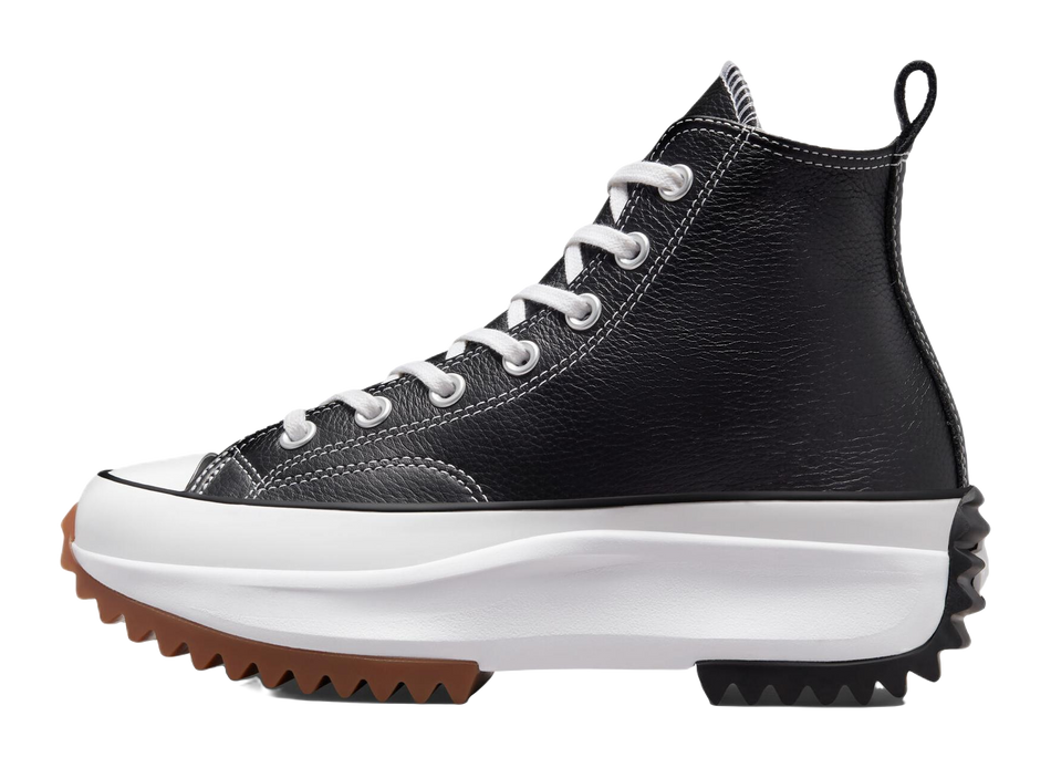 Run Star Converse Hike High Black White  vjsneaker.com