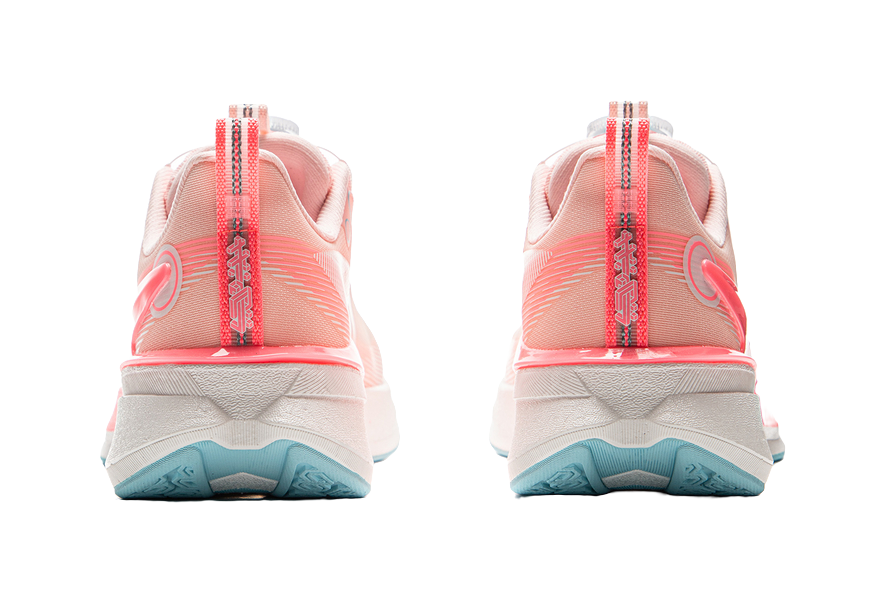 LINING YOUNG Running Red Hare 8 PRO Anti Slip Wear Resistant Low Top Kids' Running Shoes Fluorescent Light Powder 