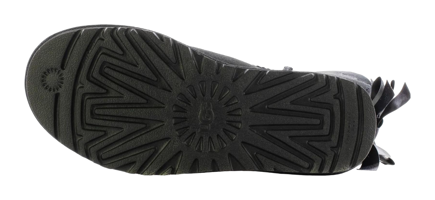 UGG Bailey Bow Ii Boot Black Womens  vjsneaker.com