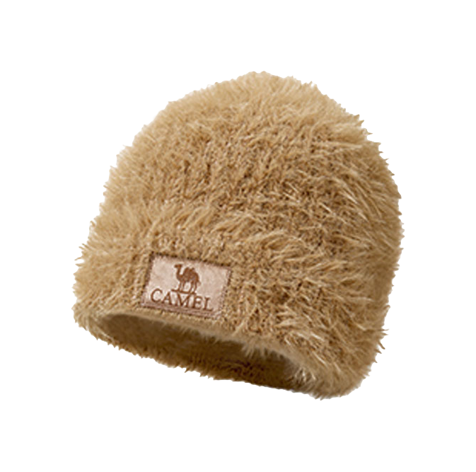 CAMEL Polyester Beanies Womens  VJSNEAKER