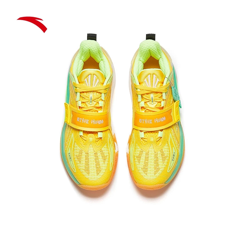 Anta KAI 1 Low Top Basketball Shoes Men's White Black Red