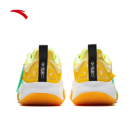 Anta KAI 1 Low Top Basketball Shoes Men's White Black Red