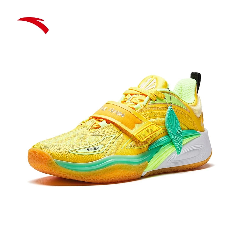 Anta KAI 1 Low Top Basketball Shoes Men's White Black Red