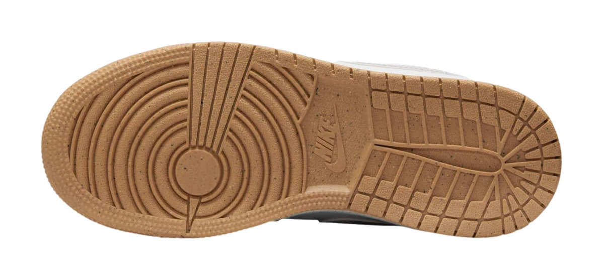 Jordan Air Jordan 1 Slip Resistant Shock Absorbers Low Top Kids Skateboarding Shoes White  VJSNEAKER