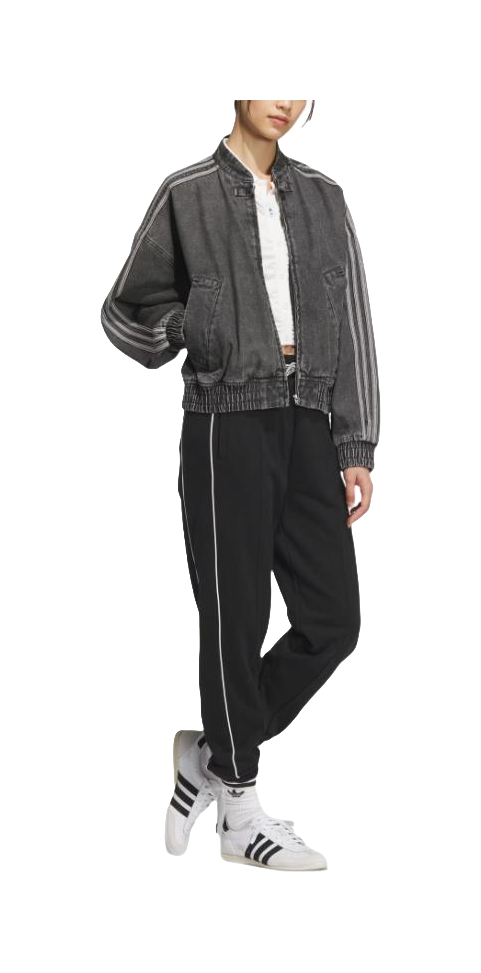 Adidas Originals CTT Jacket Womens Medium Denim Black  vjsneaker.com