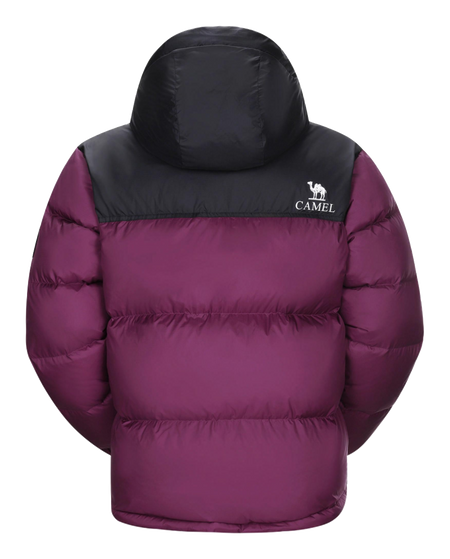 CAMEL Warm Fleece Collection Down Jacket Unisex  vjsneaker.com