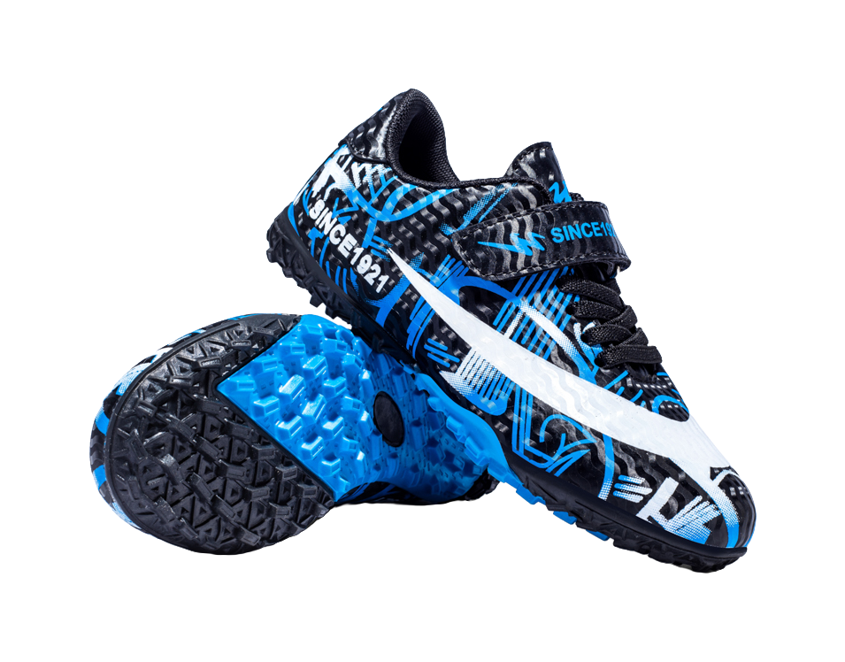 Binary Slip Resistant Anti Kick Lightweight Cushioning Low top Kids Soccer Shoes Kids  VJSNEAKER