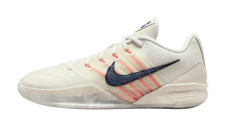 Nike Sabrina 3 Support Rebound Grip Basketball Shoes Unisex White Coral Powder  vjsneaker.com