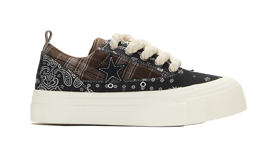 KAALIXTO Skateboarding Canvas Low 'Paisley' 