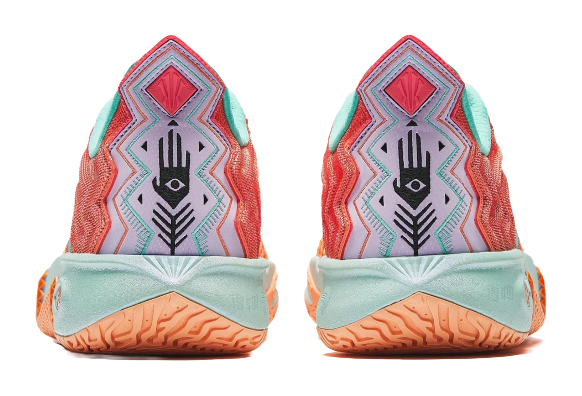 Anta KAI 2 "Sun" 112531111S-6 - Kyrie Irving Basketball Shoe Unisex Orange Blue