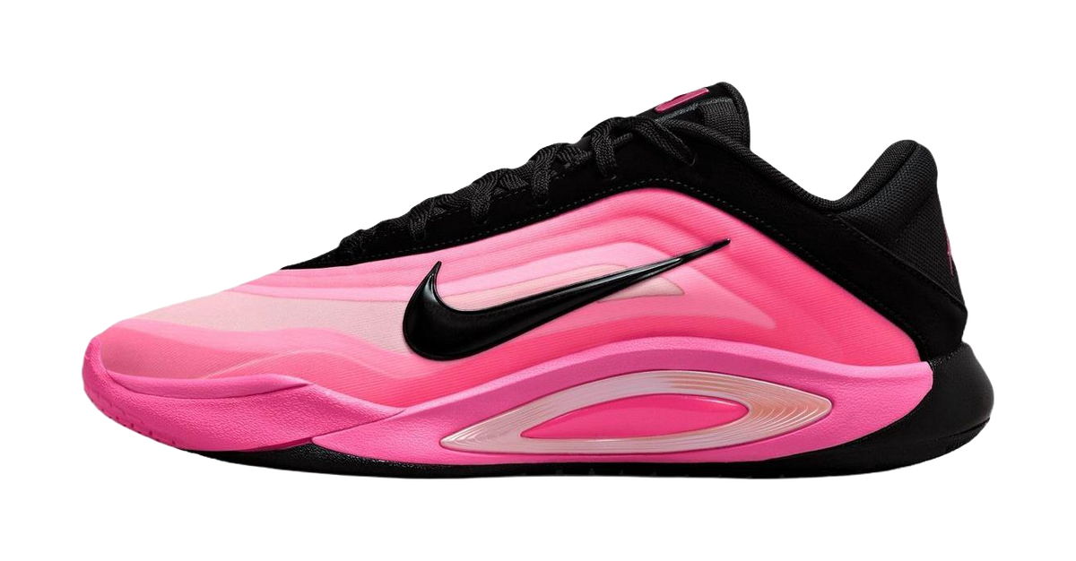 Nike AOne Anti Slip Wear Resistant Low Top Basketball Shoes Womens Pink Black  VJSNEAKER