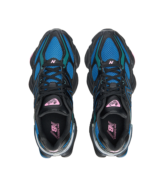 9060 New Balance Black Blue Agate  vjsneaker.com