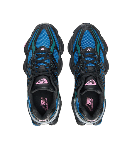 9060 New Balance Black Blue Agate  vjsneaker.com