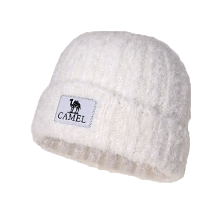 CAMEL Polyester Beanies Womens  VJSNEAKER