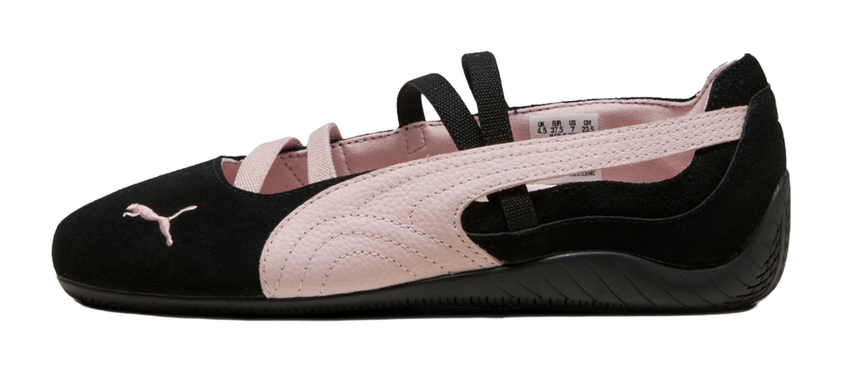 PUMA Speedcat Mary Jane Shoes Womens Black Pink  vjsneaker.com