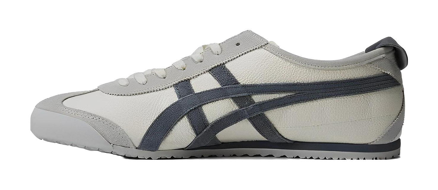 Onitsuka Tiger Mexico 66 Shoes Cream Grey  vjsneaker.com