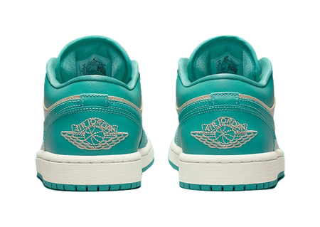 Air Jordan 1 Low Tropical Teal Sandy Beige Womens  vjsneaker.com
