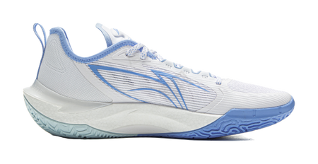 LiNing Cushioning, Slip Resistant, Abrasion Resistant, Rebound Grip Low Top Basketball Shoes Mens Standard White  VJSNEAKER