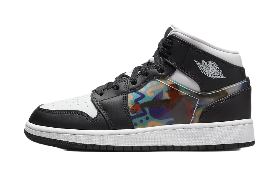 Jordan 1 Mid Hologram GS  VJSNEAKER