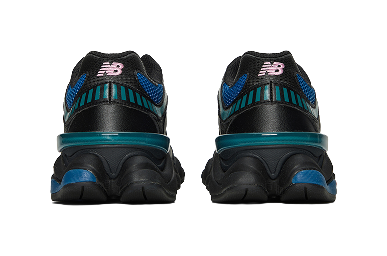 9060 New Balance Black Blue Agate  vjsneaker.com
