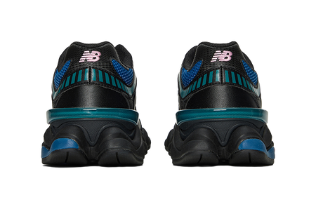 9060 New Balance Black Blue Agate  vjsneaker.com