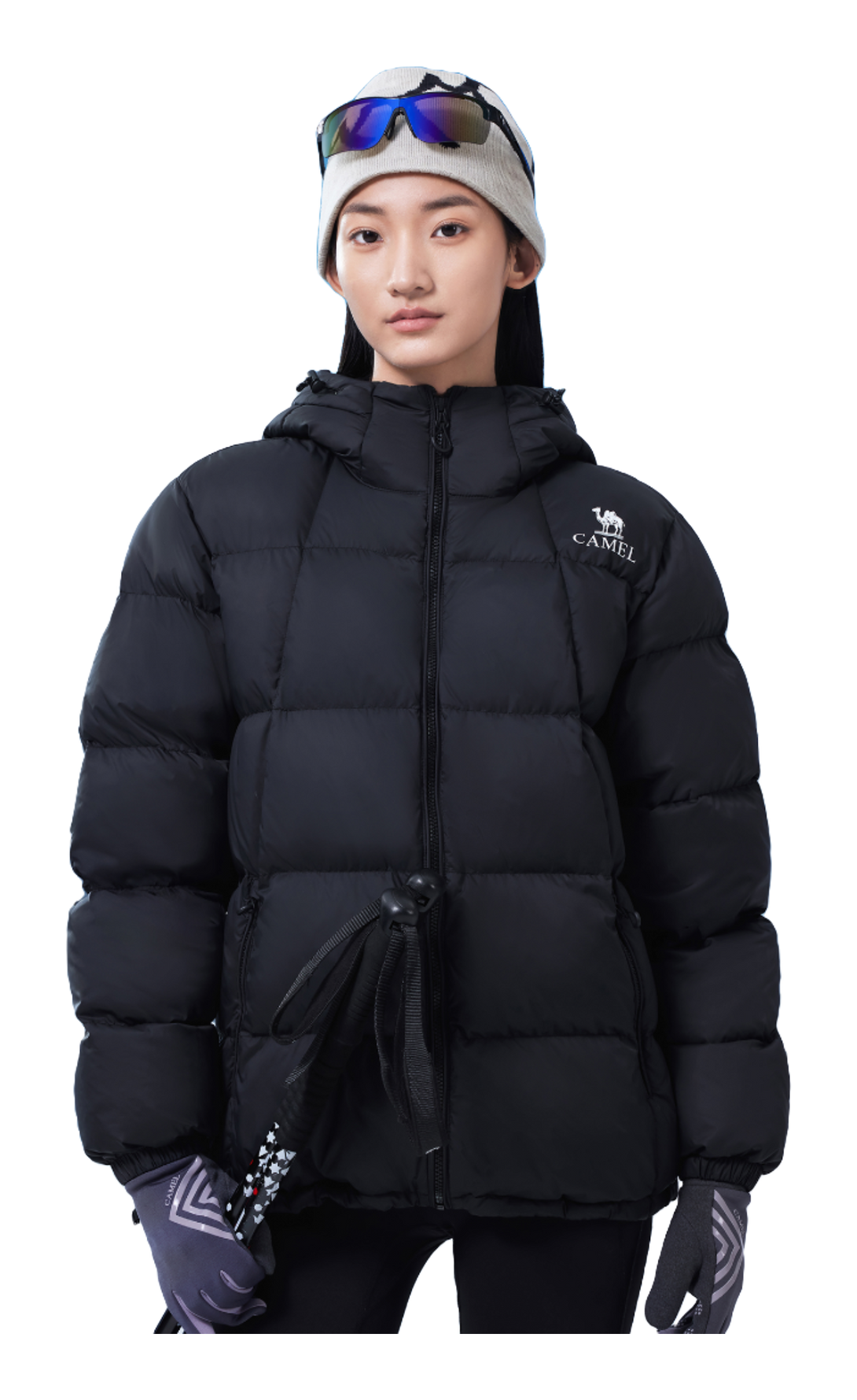 CAMEL Warm Fleece Series Down Jacket Unisex  VJ SNEAKER