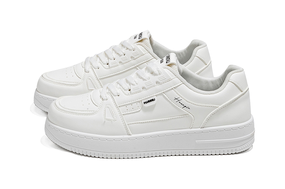 HUANQIU Anti Slip Wear Resistant Low Top Skateboard Shoes Men's 