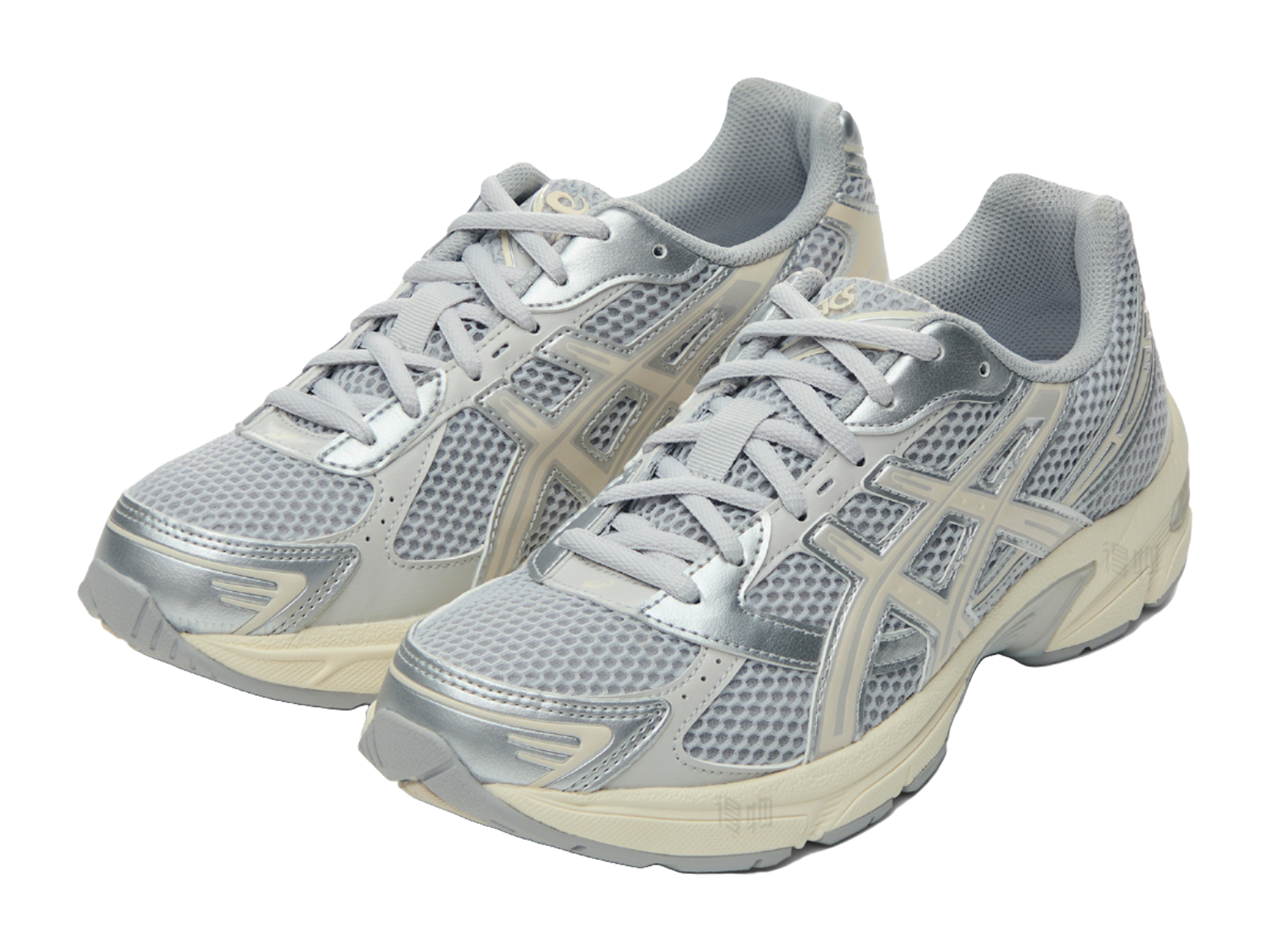 ASICS Gel 1130 Abrasion Resistant Low top Casual Running Shoes Womens Silver Gray  vjsneaker.com