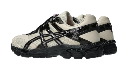 FINESSE x ASICS Gel Cumulus 16 Running Shoes Unisex White Black  vjsneaker.com