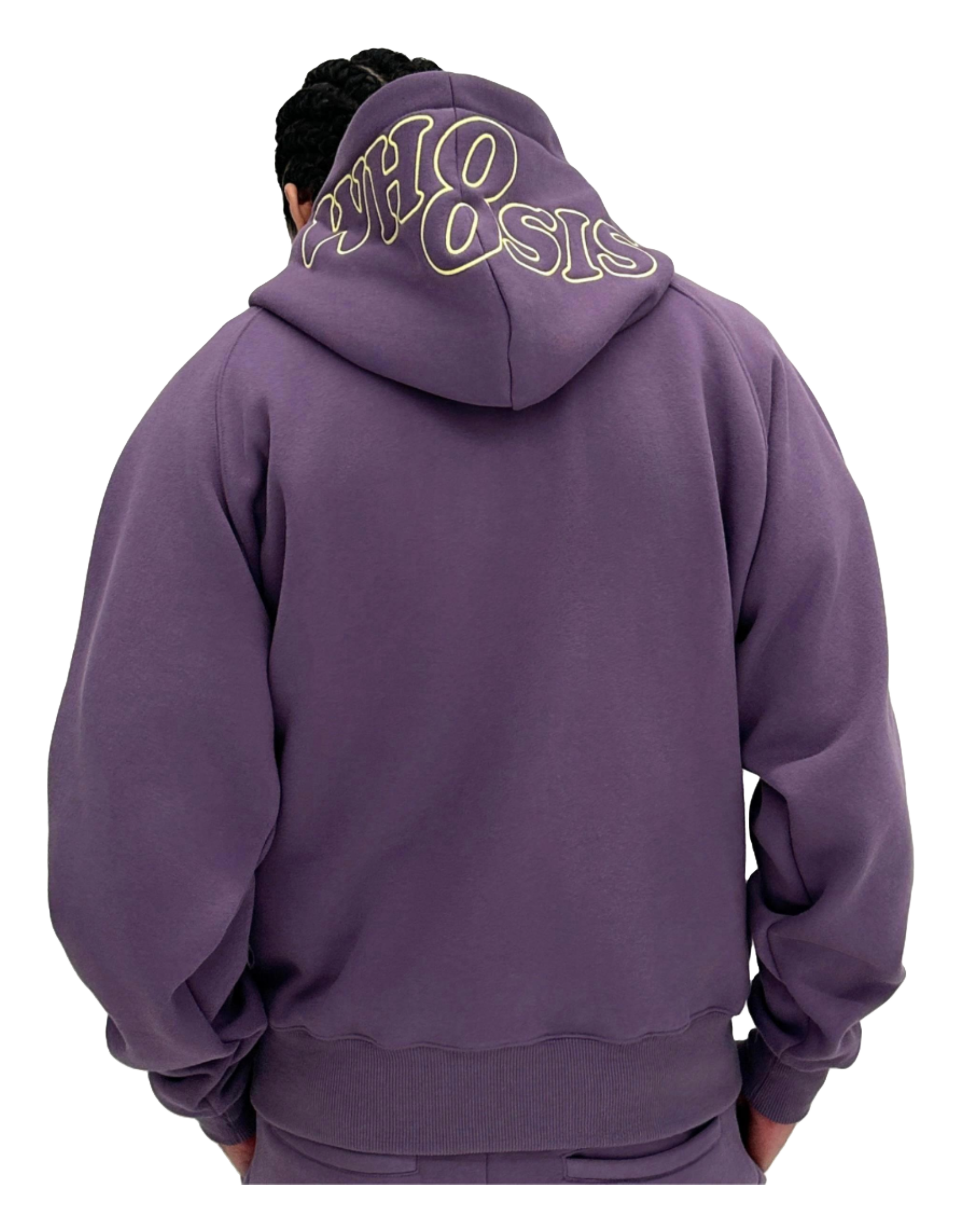 WHOOSIS letter embroidery logo hoodie casual loose China-Chic pullover multicolor plush autumn and winter sweater for men and women  vjsneaker.com