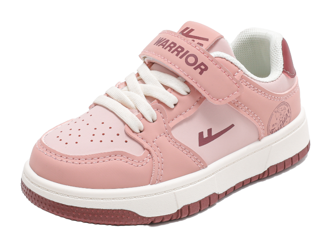 Warrior Boys Athletic Shoes Aj Breathable Lightweight Cushioning Low top Skateboard Shoes Kids 