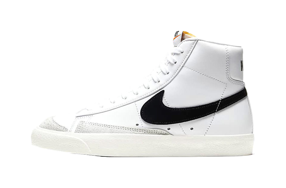 Nike Blazer Mid 77 Vintage White Black Womens  VJSNEAKER