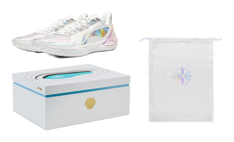Li-Ning Liren 6 V2 "White Pearl" Gift Box Edition - Basketball Shoe Unisex White