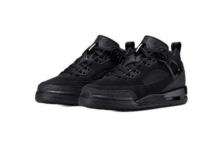 Jordan Spizike Slip Resistant Abrasion Resistant Low top Childrens Basketball Shoes Black Unisex  vjsneaker.com