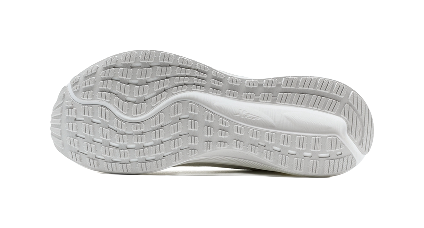 XTEP Stride ET Anti-Slip And Wear-Resistant Rebound Training Running Shoes Men's Gray Cyan 