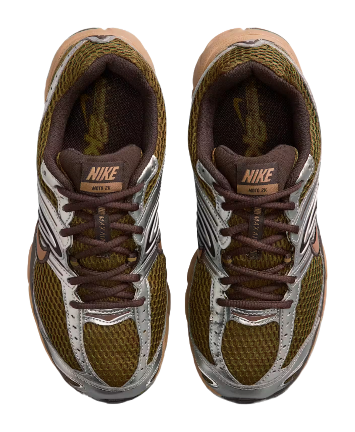 Nike Air Max Moto 2K Artificial Leather Running Shoes Womens  vjsneaker.com